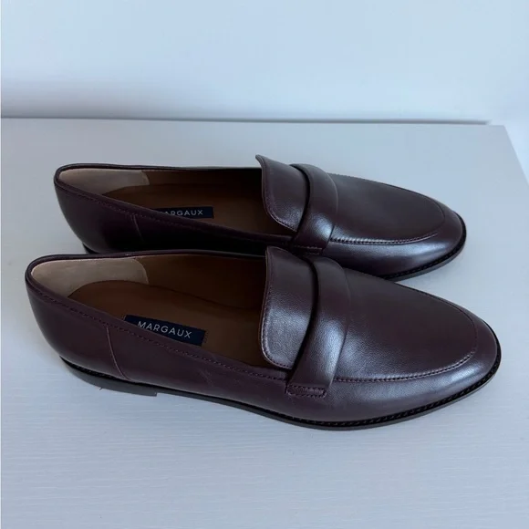 Margaux 40 Andie Burgundy Loafers - Picture 8 of 12